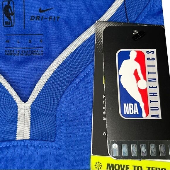 Dallas Mavericks Doncic Icon Edition 2022/23 NBA Swingman Jersey Game Royal - Picture 4 of 11